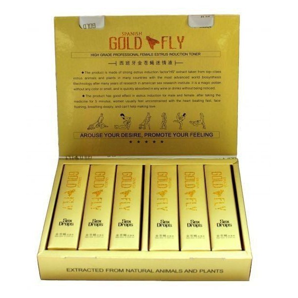 Женский возбудитель GOLD FLY ( Шпанская Мушка) 1 пакетик